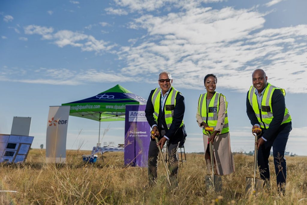 Breaks earth for a data centre